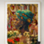 West African Headscarf Portrait, Giclée Wall Art, thumbnail 7 of 11