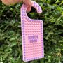 Personalised Lego Compatible Door Hanger, thumbnail 3 of 6