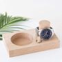Classic Personalised Oak Watch Stand, thumbnail 4 of 4