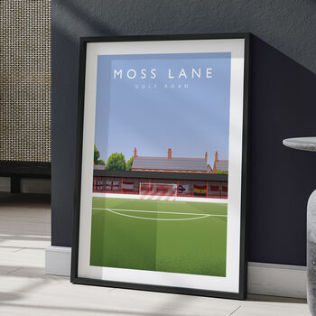 Altrincham Moss Lane Golf Road Poster, 3 of 7