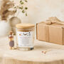Amazing Sister Personalised Christmas Candle Gift, thumbnail 1 of 4