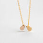 Personalised Teardrop Gold, Silver, Rose Gold Necklace, thumbnail 5 of 7