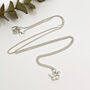 Sterling Silver Small Butterfly Necklace, thumbnail 4 of 6