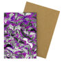 Chiroptera Bat Print A6 Greetings Card, thumbnail 5 of 7