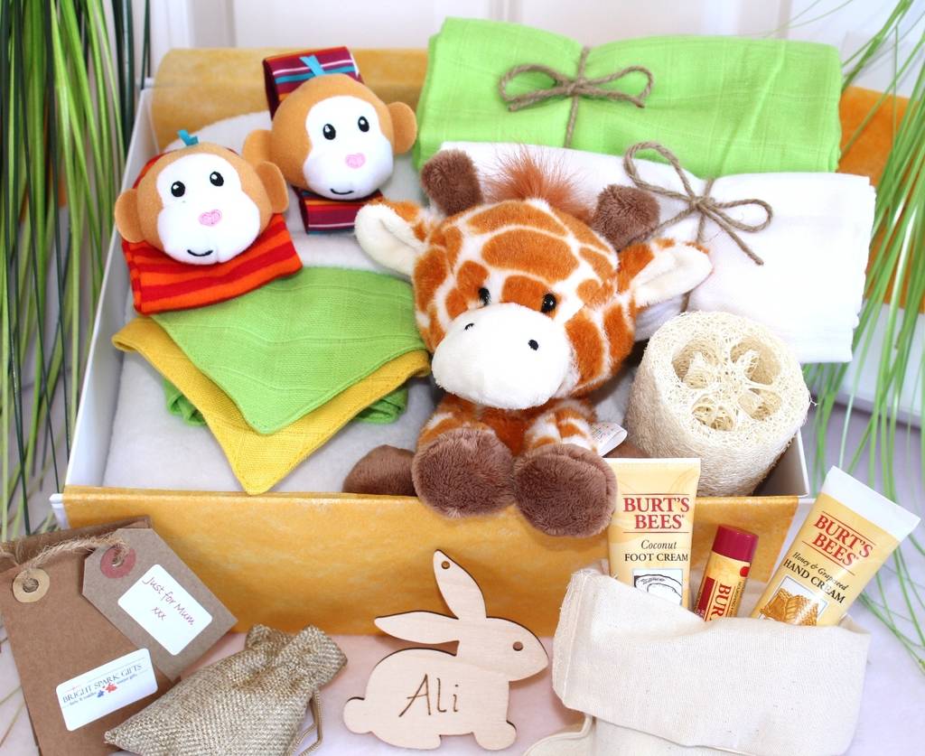 Unisex Pamper Hamper For Mother And Baby, Safari Animal, 1 of 5