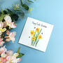 Personalised Daffodil Easter Card, thumbnail 3 of 9