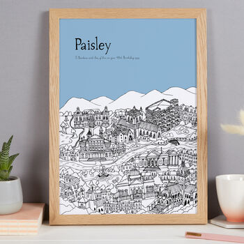 Personalised Paisley Print, 7 of 10