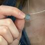 Love Braille Charm Necklace, thumbnail 2 of 5