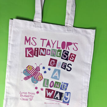 Personalised Teaching Kindness Bag, 3 of 5