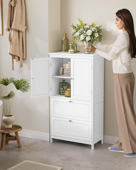 Bathroom Cabinet Freestanding Kitchen Storage Unit, 4 of 9