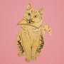 William Shakespurr Metal Cat Bookmark, thumbnail 2 of 8