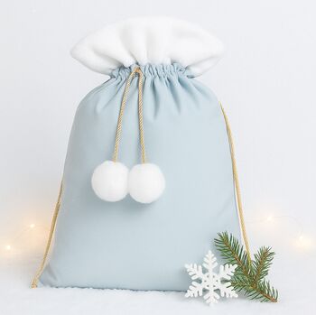 Personalised Velvet Christmas Sack, 8 of 9