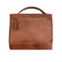 Personalised Leather Hanging Wash Bag With Buckles, thumbnail 3 of 8