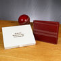 Personalised Vintage Leather Cricket Wallet, thumbnail 2 of 12