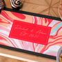 Personalised Marble Style Bar Runner Gift, thumbnail 3 of 4