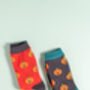 Halloween Pumpkin Bamboo Socks, thumbnail 7 of 7