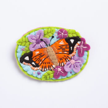 Butterfly Felt Craft Brooch Kit, 6 of 7