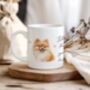 Personalised Pomeranian Dog Hearts Pet Gift Mug, thumbnail 1 of 2