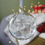 First Christmas As Mr And Mrs Snowflake Bauble, thumbnail 9 of 11