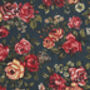 Roses Teal Pashmina Scarf, thumbnail 5 of 5