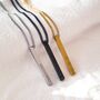 Black Personalised Bar Necklace, thumbnail 4 of 6