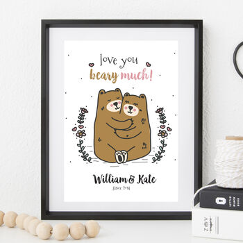 Love You Beary Much Print, 2 of 2