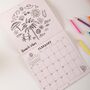 2026 Colouring Calendar | Doodle In, Creative Fun, thumbnail 2 of 8