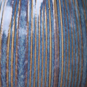 Stainforth Large Blue Ceramic Jug Vase, 6 of 11
