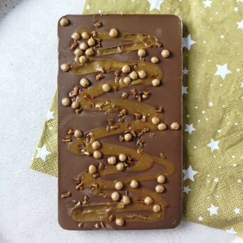 Butterscotch Bourbon Whiskey Alcoholic Chocolate Slabb, 2 of 2