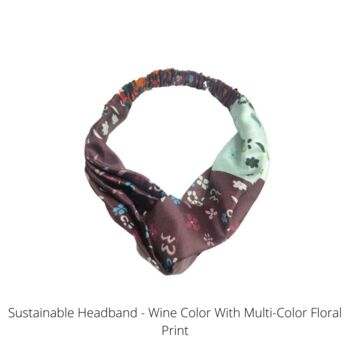Sustainable Hair Accessories Headbands, 10 of 11