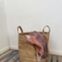 Extra Large Round Jute Storage Basket, thumbnail 5 of 5