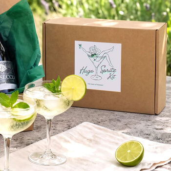 Make Your Own Hugo Spritz Kit: Creates Four Drinks, 4 of 5