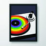 Personalised Retro Rainbow Vinyl Print, thumbnail 3 of 6