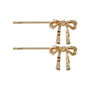 Set Of Two Bow Hair Slides, thumbnail 2 of 5
