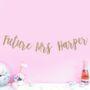Personalised Future Mrs Hen Party Banner, thumbnail 1 of 6