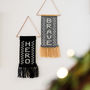 'Be Brave' Motivational Knitted Banner, thumbnail 11 of 11