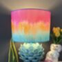 Balinese Tropical Abstract Lampshade, thumbnail 3 of 9