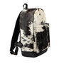 Natural Cowhide Leather Backpack In Black And White, thumbnail 3 of 9