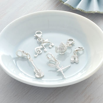 Sterling Silver Clip On Nature Charms, 3 of 5