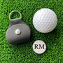 Personalised Initials Golf Ball Marker And Holder, thumbnail 1 of 2