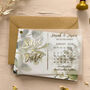 Save The Date Vellum Calendar With Botanical Backing, thumbnail 1 of 8