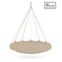 Outdoor Luxury Hanging Teepee Bed In Sand, thumbnail 4 of 6