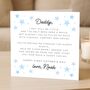 Personalised First Fathers Day Poem Card, thumbnail 1 of 7