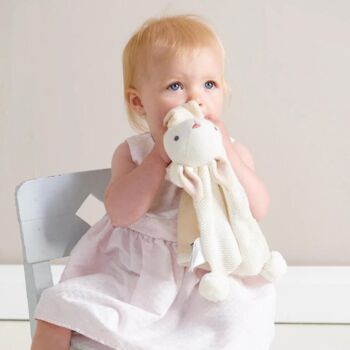 Soft Cream Bunny New Born Gift Set, 2 of 8