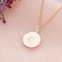 Sia Sterling Silver Personalised Initial Necklace, thumbnail 6 of 12