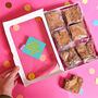 Personalised Father's Day Gooey Brownies Gift Box, thumbnail 1 of 6