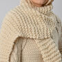 Beginners Scarf Knitting Kit Linda, thumbnail 5 of 9