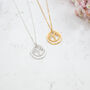 Zodiac Necklace In Sterling Silver, 24ct Gold Vermeil, thumbnail 1 of 12