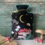 Luxury Embroidered Mushroom Hot Water Bottle, thumbnail 1 of 6
