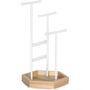 White Metal Wood Jewellery Display Tree Stand Hold, thumbnail 6 of 8